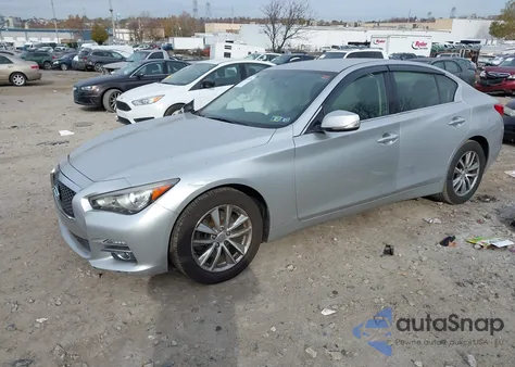 2017 Infiniti Q50 2.0T Base из США, поврежденный, VIN JN1CV7AR2HM681676